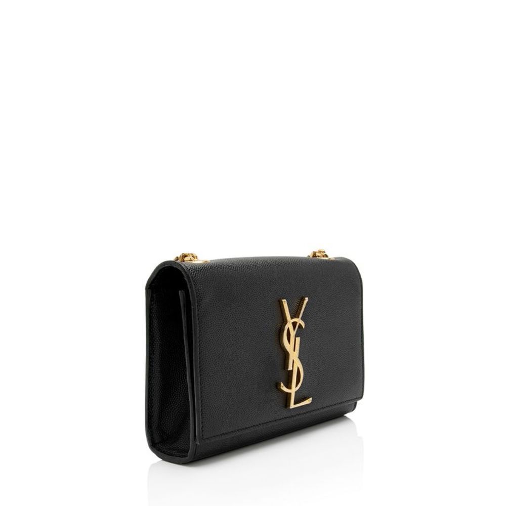 Saint Laurent Grain de Poudre Monogram Kate Small Crossbody Bag - Picture 2 of 15